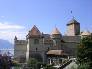 замок Шильон в Монтрё