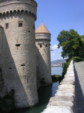 замок Шильон в Монтрё